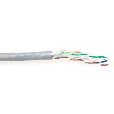 ACT UTP CAT6 Gigabit Netwerkkabel - CU - 24AWG - Stug - 305 meter - Grijs