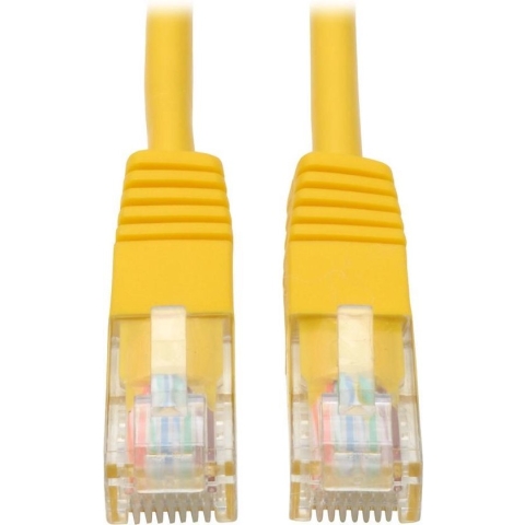 Tripp Lite N002-050-YW netwerkkabel 15,24 m Cat5e U/UTP (UTP) Geel