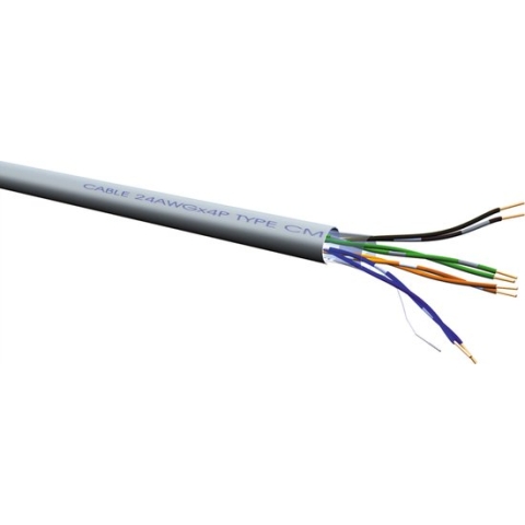 ROLINE UTP kabel Cat.6 (Class E) / Class E, massief, AWG 23, 300m