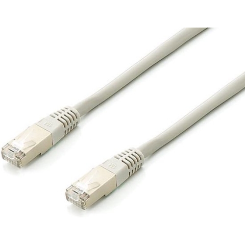 Patchkabel Cat6A 10x/set S/FTP 2xRJ45 2.00m gr Plat.