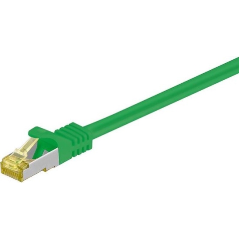 Danicom Cat7 S/FTP (PIMF) patchkabel / internetkabel 50 meter groen - netwerkkabel