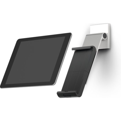 Durable Pro tablethouder muur - Zilver - 360°C draaibaar