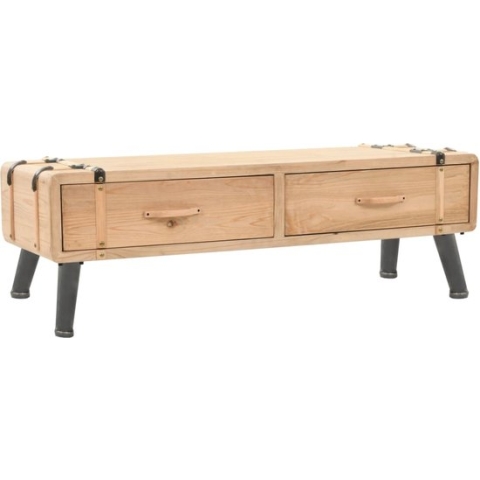 vidaXL-Tv-meubel-110x33x35-cm-massief-vurenhout