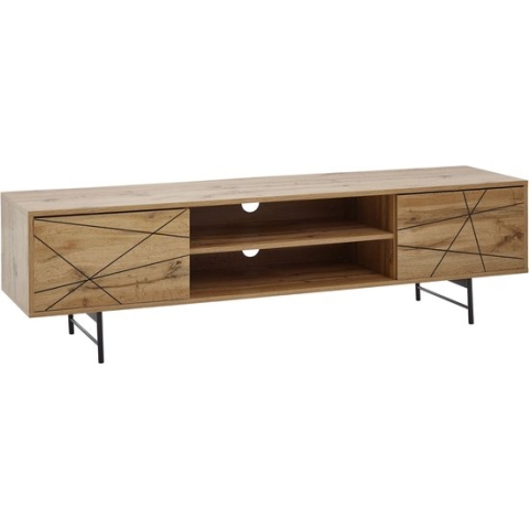 TV-meubel 160x45x40 cm houten TV-dressoir TV-meubel