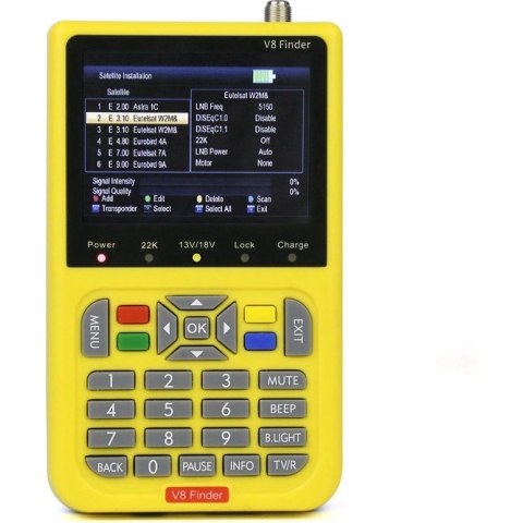 FREESAT V8 Finder Digitale satellietzoeker Meter HD DVB-S2 FTA LNB Signaalaanwijzer Satelliet TV-ontvanger Tool