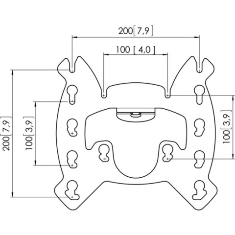 Vogel's PFI 3035 106,7 cm (42'') Zwart
