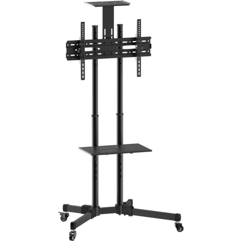 LCD/TV rolstandaard, zwart, tot 50 kg (37" tot 70")