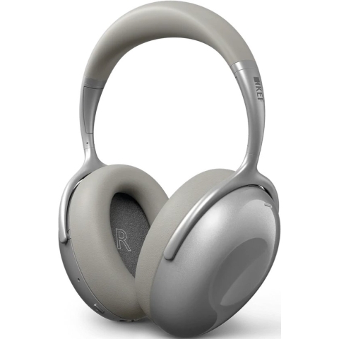 Kef - Mu7 Draadloze hoofdtelefoons met Smart Active Noise Cancellation - zilver