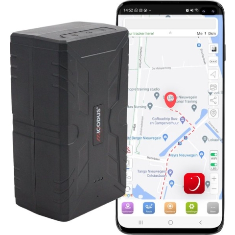 GPS Tracker volgsysteem ML920G - Met GROTE 20.000mAh accu gaat het lang mee | Incl. sim 10 jaar in 150 landen | Volg jouw waardevolle objecten | Auto, bus, vrachtwagen, scooter, jetski, boot | Volgsysteem met eenvoudige app en geen abonnement nodig.