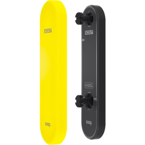 Knog Scout fietsalarm Apple Bluetooth op bidonhouder