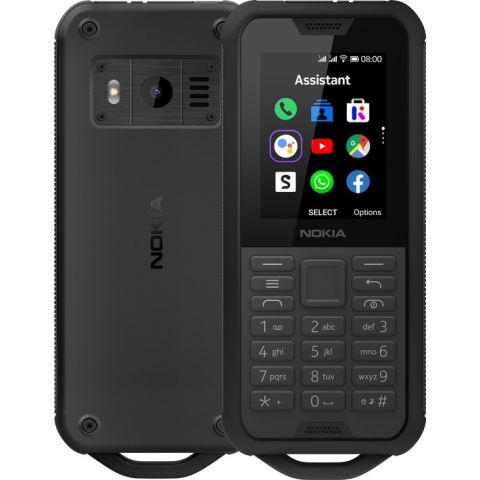 Nokia 800 Tough - Dual Sim - 4GB - Zwart