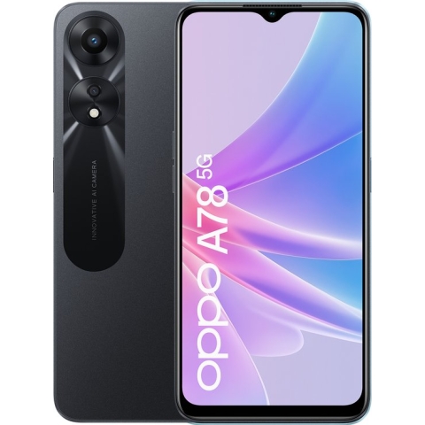OPPO A78 5G - 128GB - Glowing Black