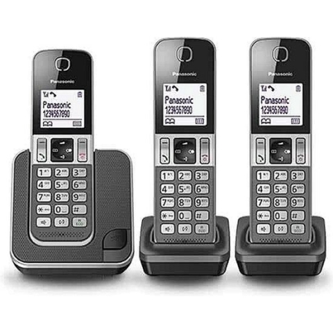 Panasonic KX-TGD313NLG - Trio DECT telefoon - Grijs