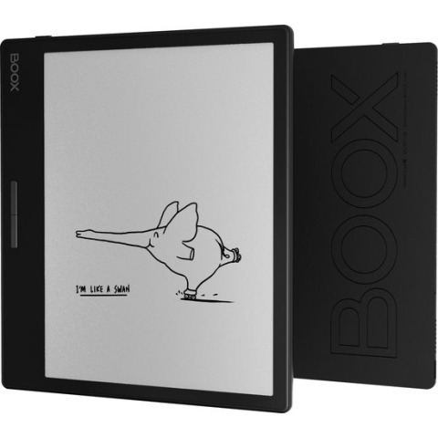 Boox Leaf2 e-reader - Zwart, Mét Bladerknoppen - 7" HD Carta display, Ggoogle Play Store, Android 11