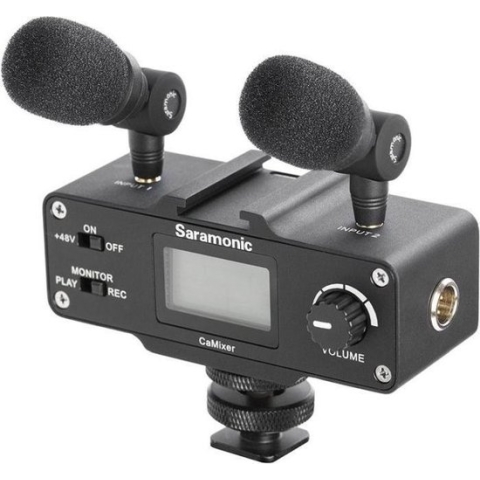 Saramonic CaMixer Audio Adapter / Interface voor DSLR camera
