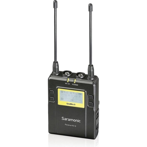Saramonic UwMic9 RX9 Lavalier Microfoon Ontvanger als uitbreiding op set Uwmic9