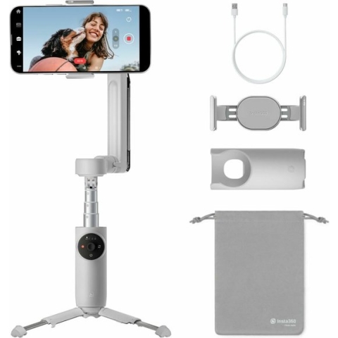 Insta360 Flow - AI Tracking Smartphone Gimbal - Grijs
