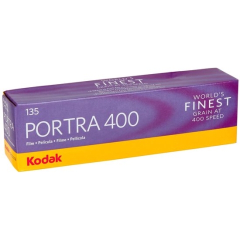Kodak Portra 400 iso met 36 opnames - 5 pak - Professionele kleuren fotorolletjes voor analoge fotografie