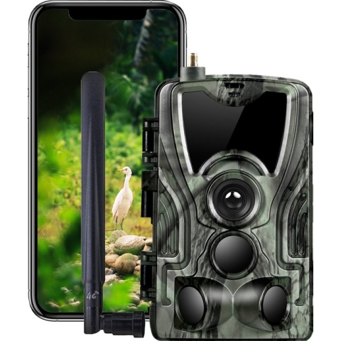 Denver Wildcamera met Nachtzicht - Live Beelden via 4G (APP) - CMOS Sensor - 30MP - Waterdicht - WCL8040