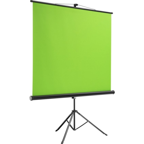 Maclean - Green screen op statief, 92", 150x180cm, in hoogte verstelbaar, MC-931