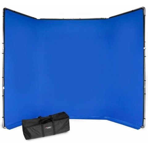 Manfrotto MLBG4301KB Background Blue Kit