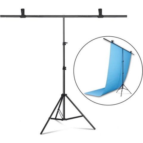 Fotostudio Achtergrond Stand - Achtergrond Set - Fotostudio - Groen Scherm - Ondersteuning - Frame voor Groen scherm - Achtergrond Support Systeem