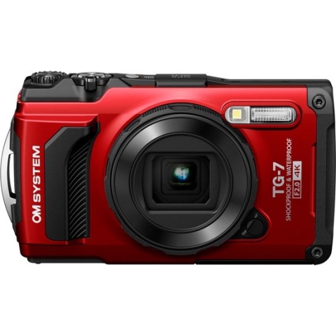 OM SYSTEM Compactcamera TG-7 Rood