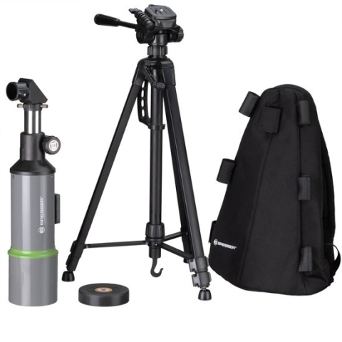 Bresser Telescoop - NightExplorer - 80/400 - Voor op Reis Met Statief en Rugtas en Smartphonehouder