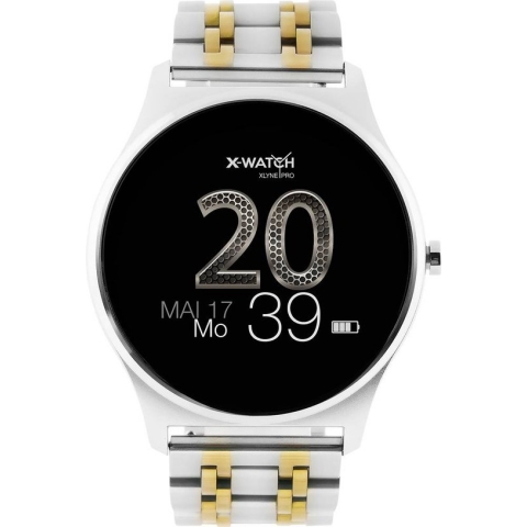 X-WATCH Joli XW PRO Smartwatch 45 mm Zilver