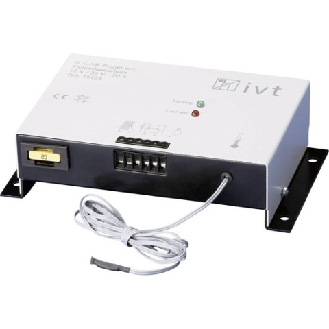 IVT Shunt Solar laadregelaar PWM 12 V, 24 V 20 A