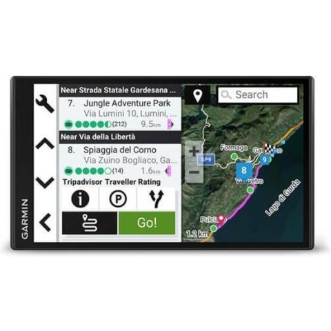 Garmin CamperVan - Navigatiesysteem voor kleine camper - Live traffic updates - Spraakbesturing - Europa