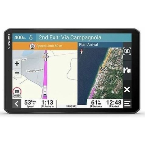 Garmin Camper 895 - Navigatiesysteem Camper - Live Traffic updates - Spraakbesturing - Ingebouwde WIFI - 8 inch scherm