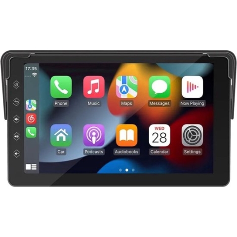 WiREO SmartDrive™ Navigatiesysteem 7 inch - Apple Carplay - Android Auto - Achteruitrijcamera - Bluetooth - Touchscreen - Autonavigatie - Universeel - FM transmitter, AUX en bluetooth