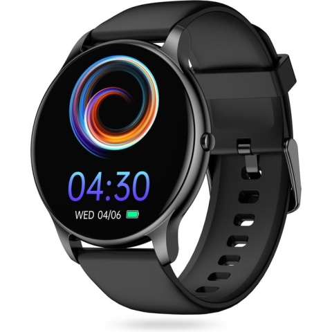 FITAGE Sporthorloge - Smartwatch - Activity Tracker - GPS - Zwart