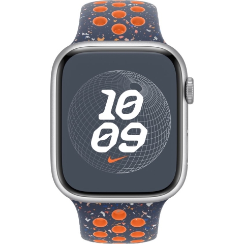 Apple Watch Blue Flame Nike Sport Band - 45mm - M/L