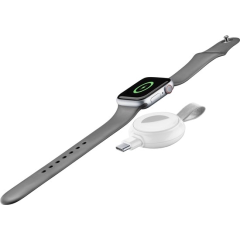 Cellularline - Power Pill, draadloze magnetische Apple Watch lader, wit