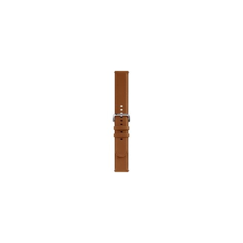 Samsung Lederen Armband voor Samsung Watch Active 2 - bruin