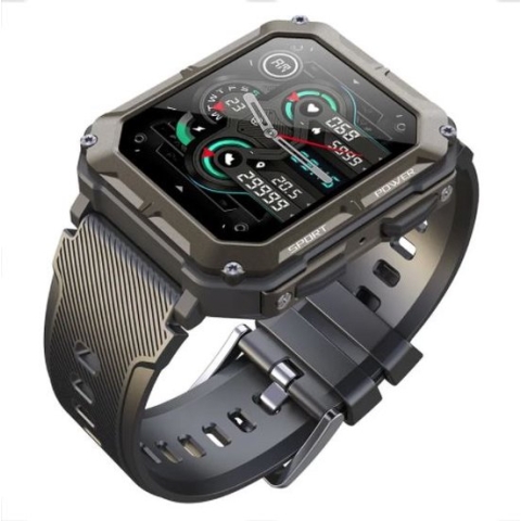 VICTOR® | Professioneel Sporthorloge | Android En IOS | Waterdicht IP68 | Met Handige App | Zwart