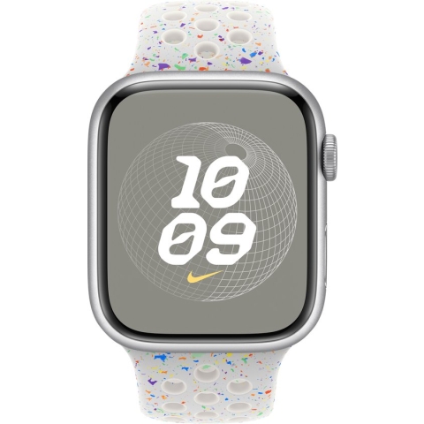 Apple Watch Pure Platinum Nike Sport Band - 45mm - S/M