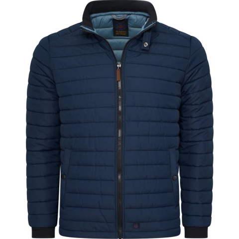 Mario Russo Wave Jacket - Jas Heren - Winterjas Heren - Waterafstotend - Navy - XL