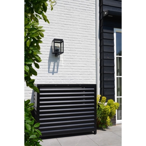 Sentimo - airco ombouw / airco omkasting - 52x72x90cm - RAL 9005 - laaghangend/staand