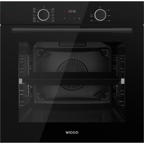 Wiggo WO-BFA610(B) - Inbouw oven - Airfryer - Hetelucht - 73L - Energieklasse A - Zwart