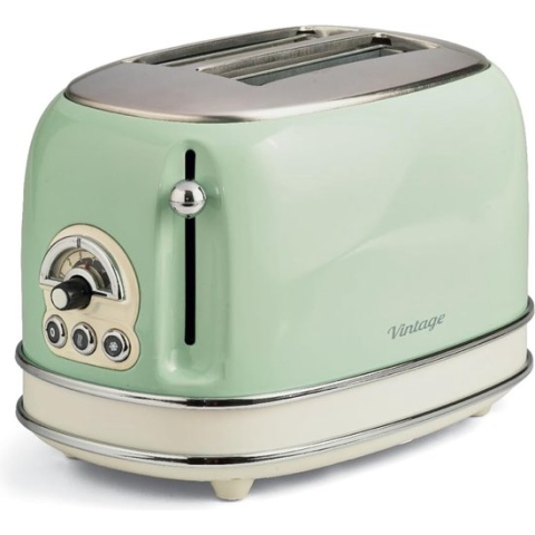 Ariete Broodrooster Vintage 2 Sneden Groen