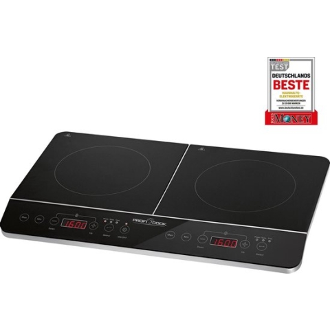 ProfiCook DKI 1067 - Inductiekookplaat -2 pits - vrijstaand