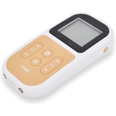 TensCare - UniGlo spierstimulator - Microcurrent gezichtsverstevigingsapparaat om zichtbare tekenen van rimpels te helpen verminderen en de poriën strakker te maken. Geeft een jeugdige uitstraling. - EMS-programma's om te helpen met Body Toning.