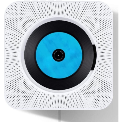 GoSound® CD Speler - Met FM-Radio/Bluetooth/USB - Luidsprekers - Monteerbaar op de Muur - Voor Volwassenen en Kinderen