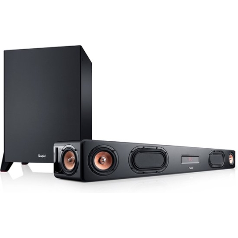 Teufel CINEBAR ULTIMA Power Edition - soundbar met draadloze subwoofer T 10 - bluetooth - zwart