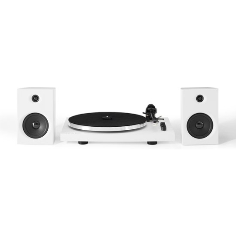 Crosley T150 T150B-WH - Wit - Bluetooth Platenspeler met Externe Luidspreker