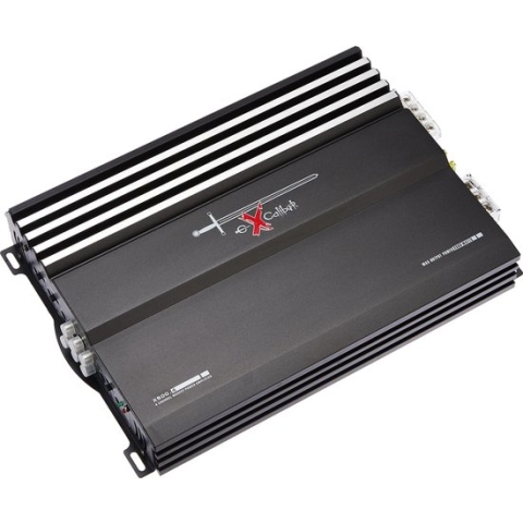 Excalibur X500.4 - Autoversterker - Vierkanaals - 2000 Watt - Zwart