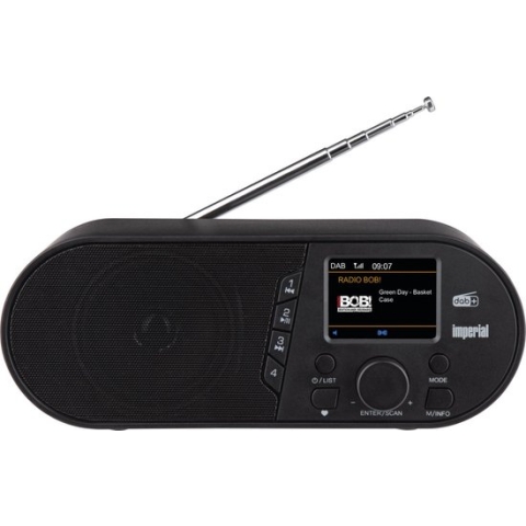 Imperial DABMAN d105 - compacte DAB+ (wekker) radio met bluetooth - zwart